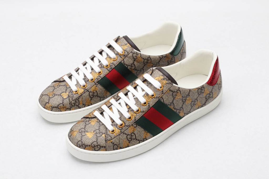 women s ace gg S*p*e sneaker with bees